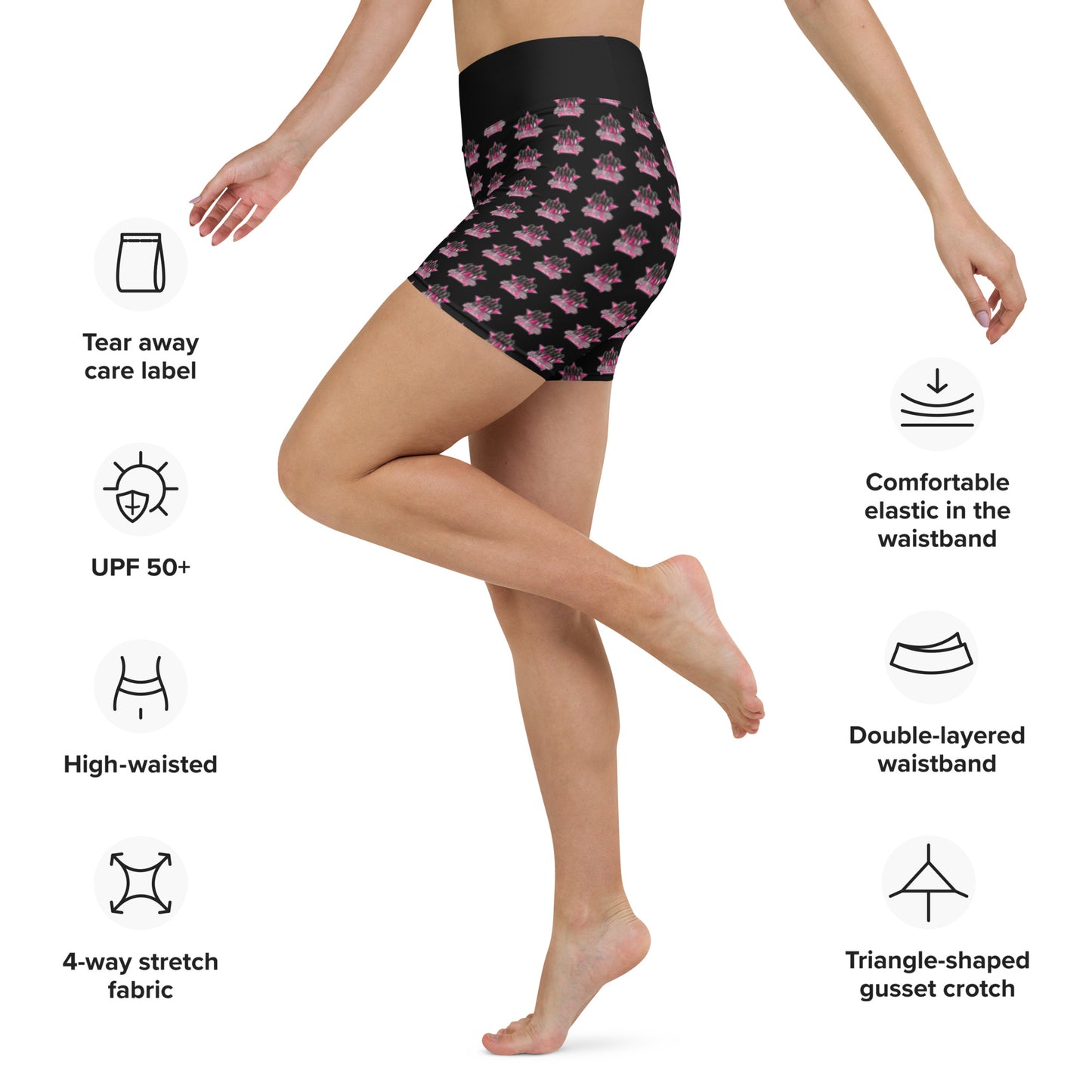 South Side Girls Yoga Shorts