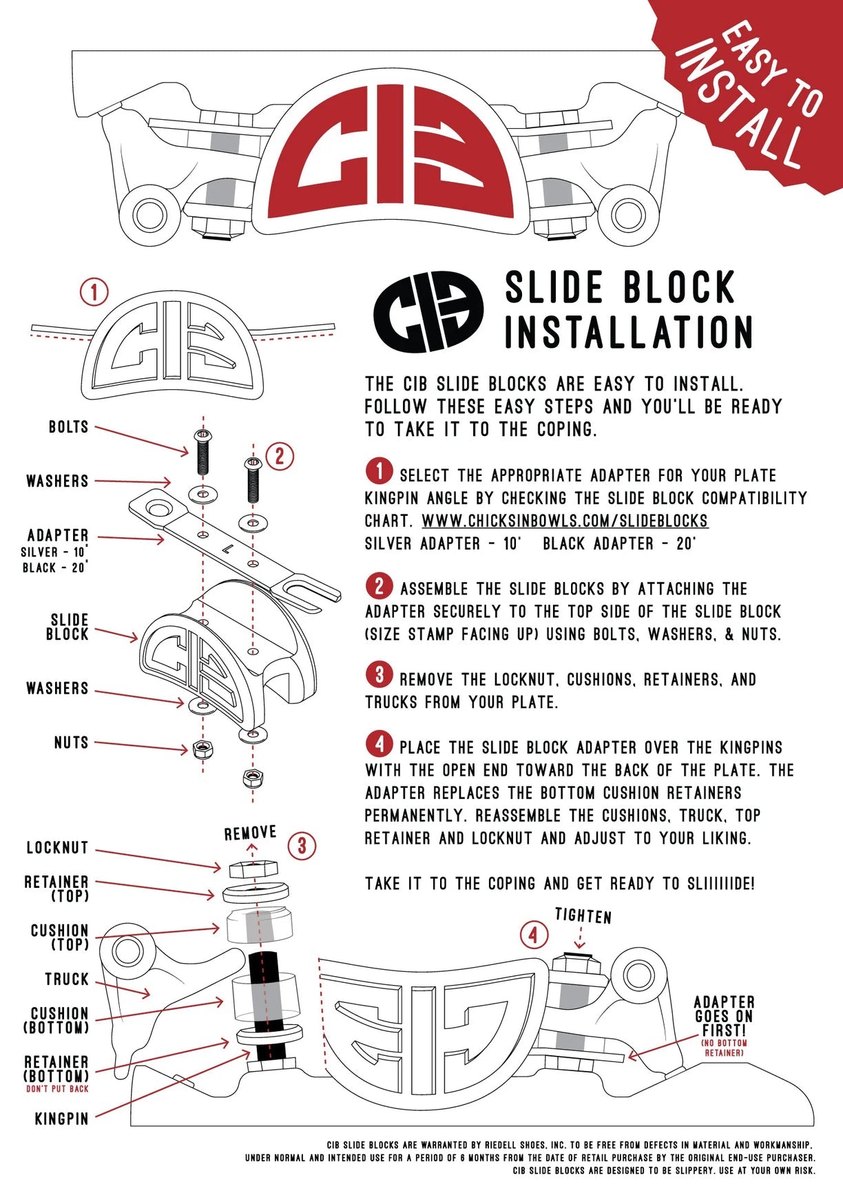 CIB Skids Blocks