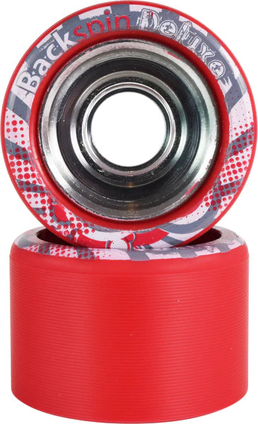 Backspin Deluxe Indoor Wheels (Red 95a)