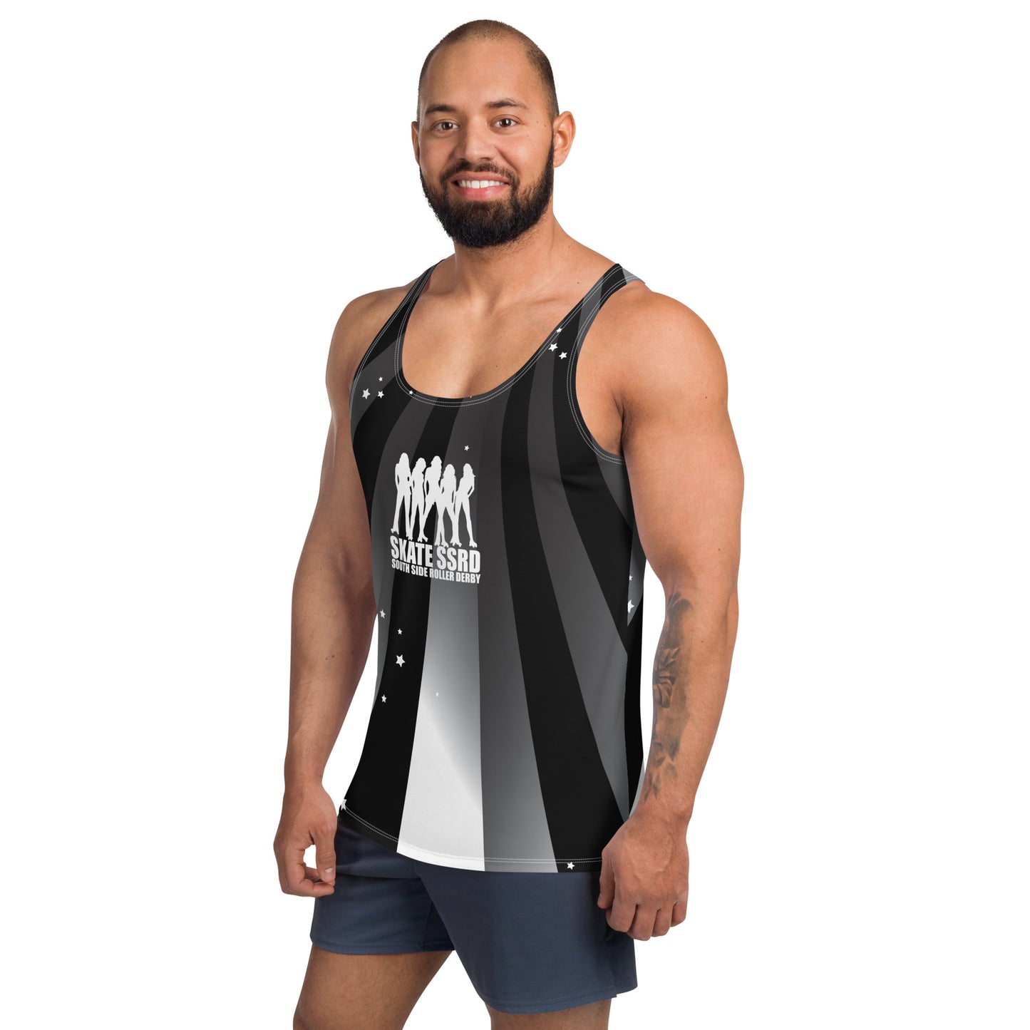 2024 SCRIMMAGE TOP BLACK - Unisex Tank Top