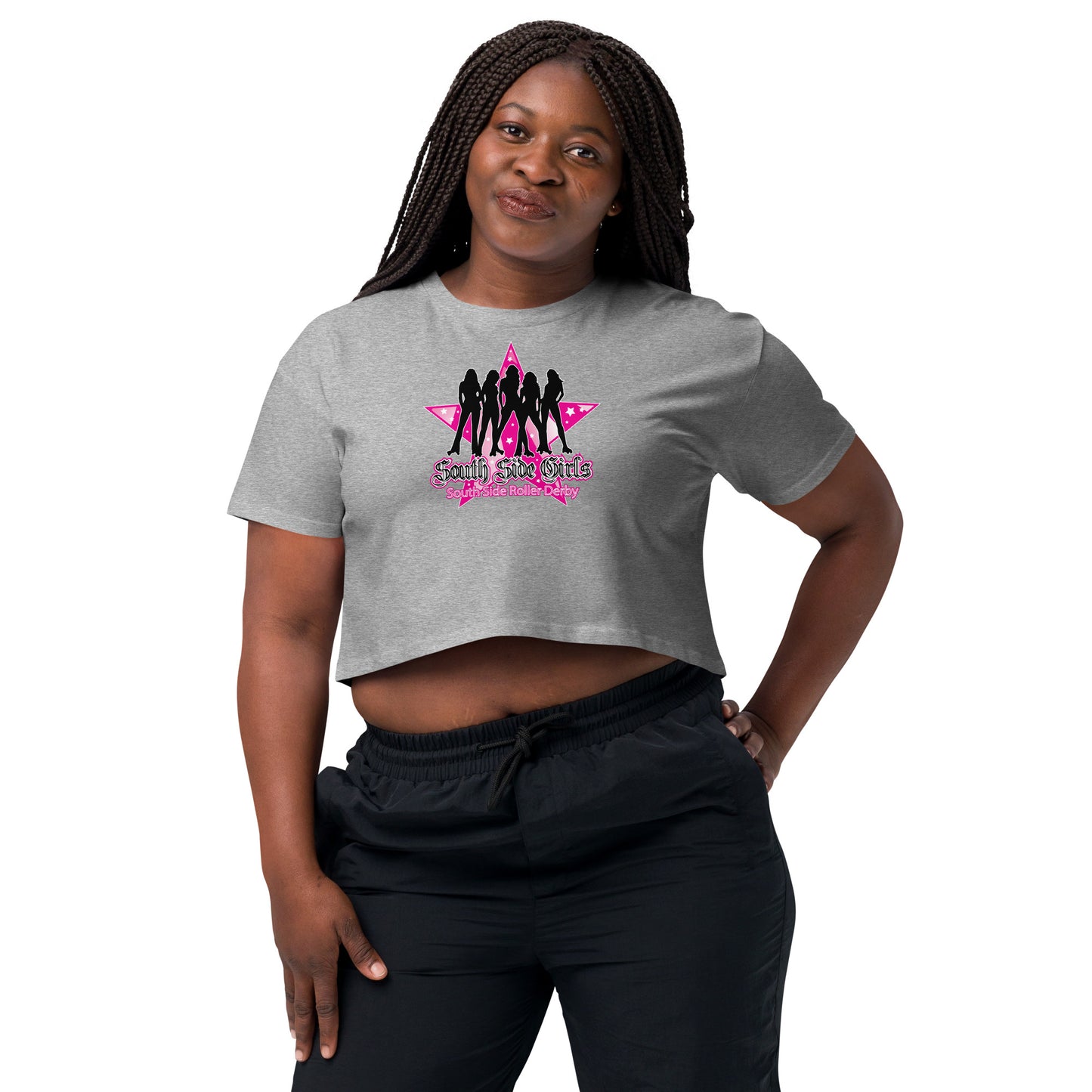 South Side Roller Derby Women’s crop top