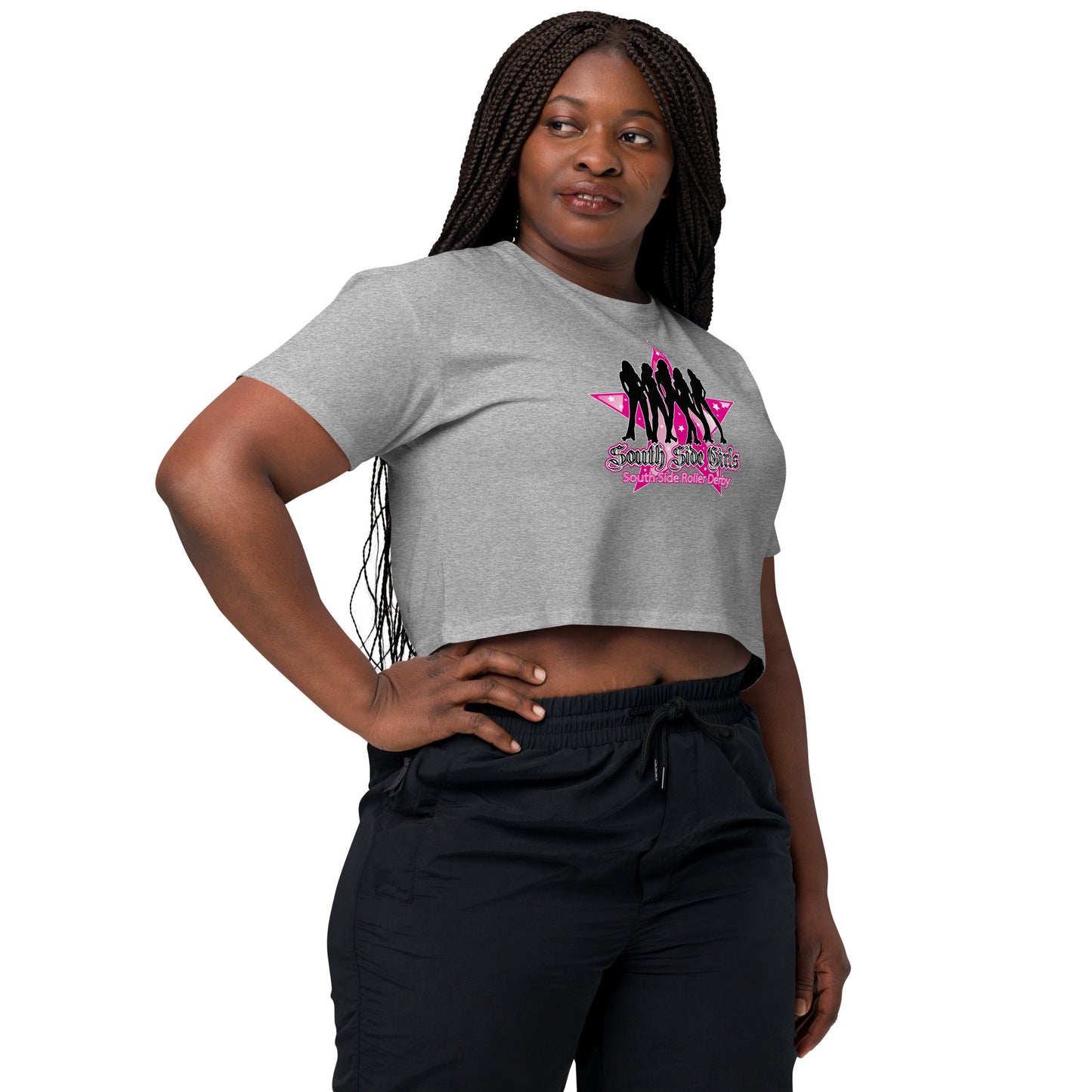 South Side Roller Derby Women’s crop top