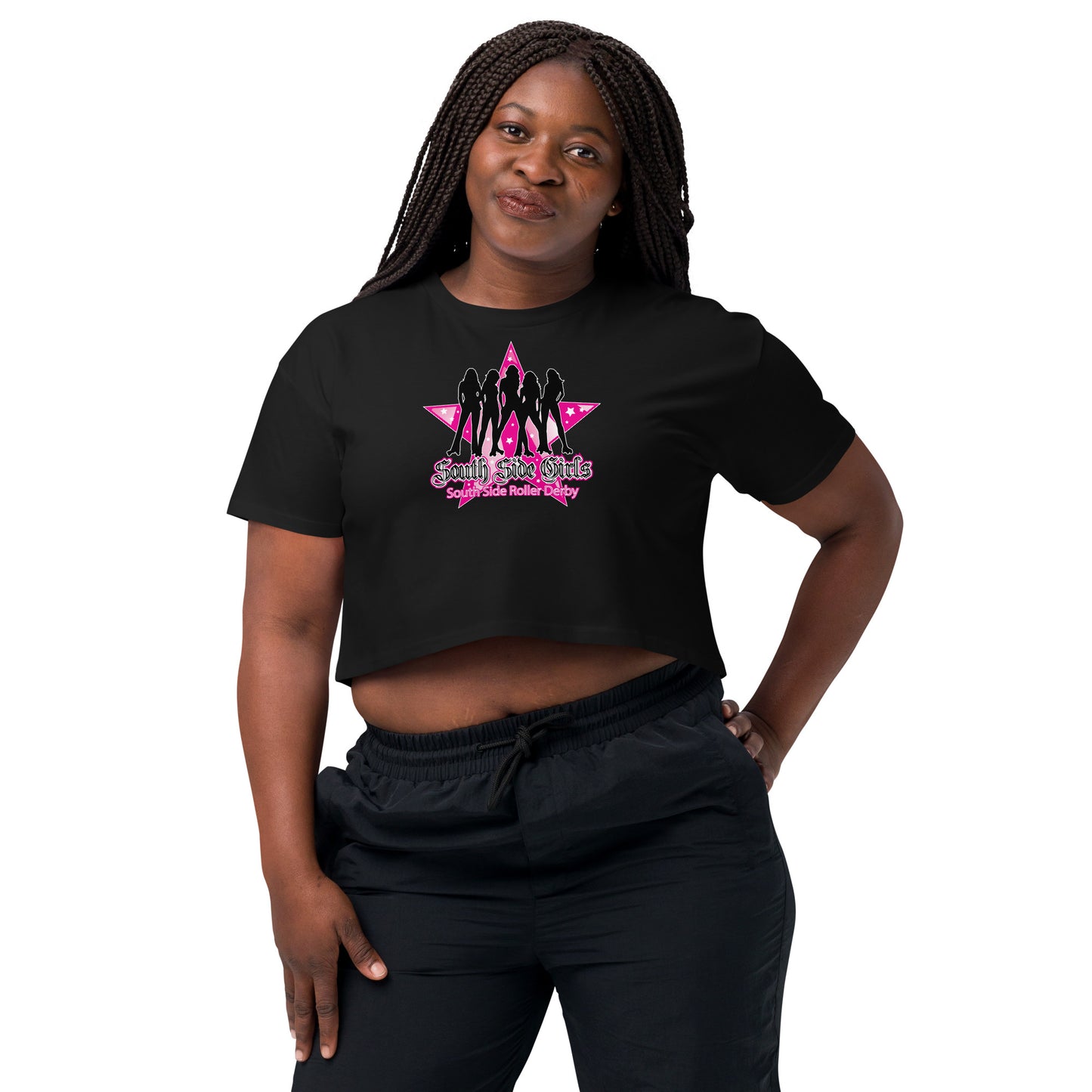 South Side Roller Derby Women’s crop top