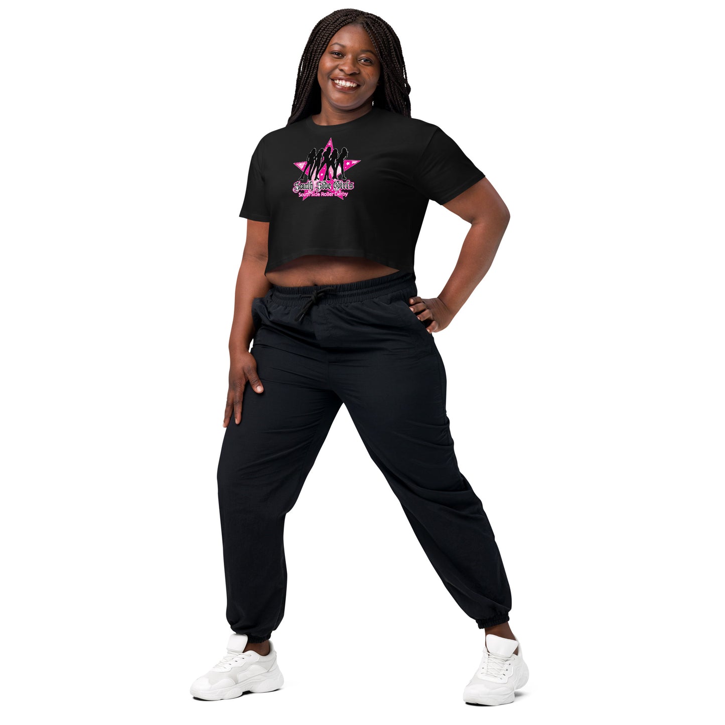 South Side Roller Derby Women’s crop top