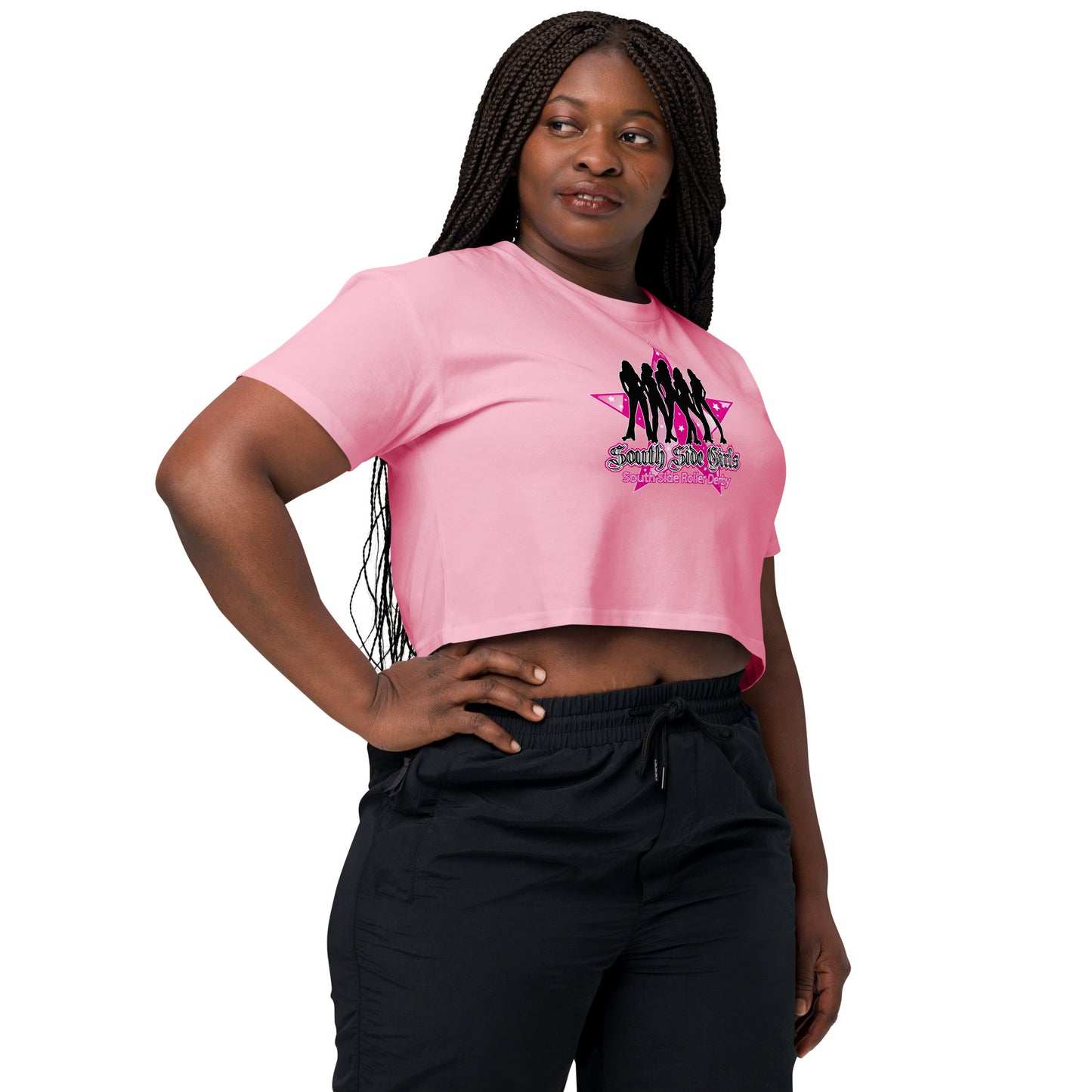 South Side Roller Derby Women’s crop top