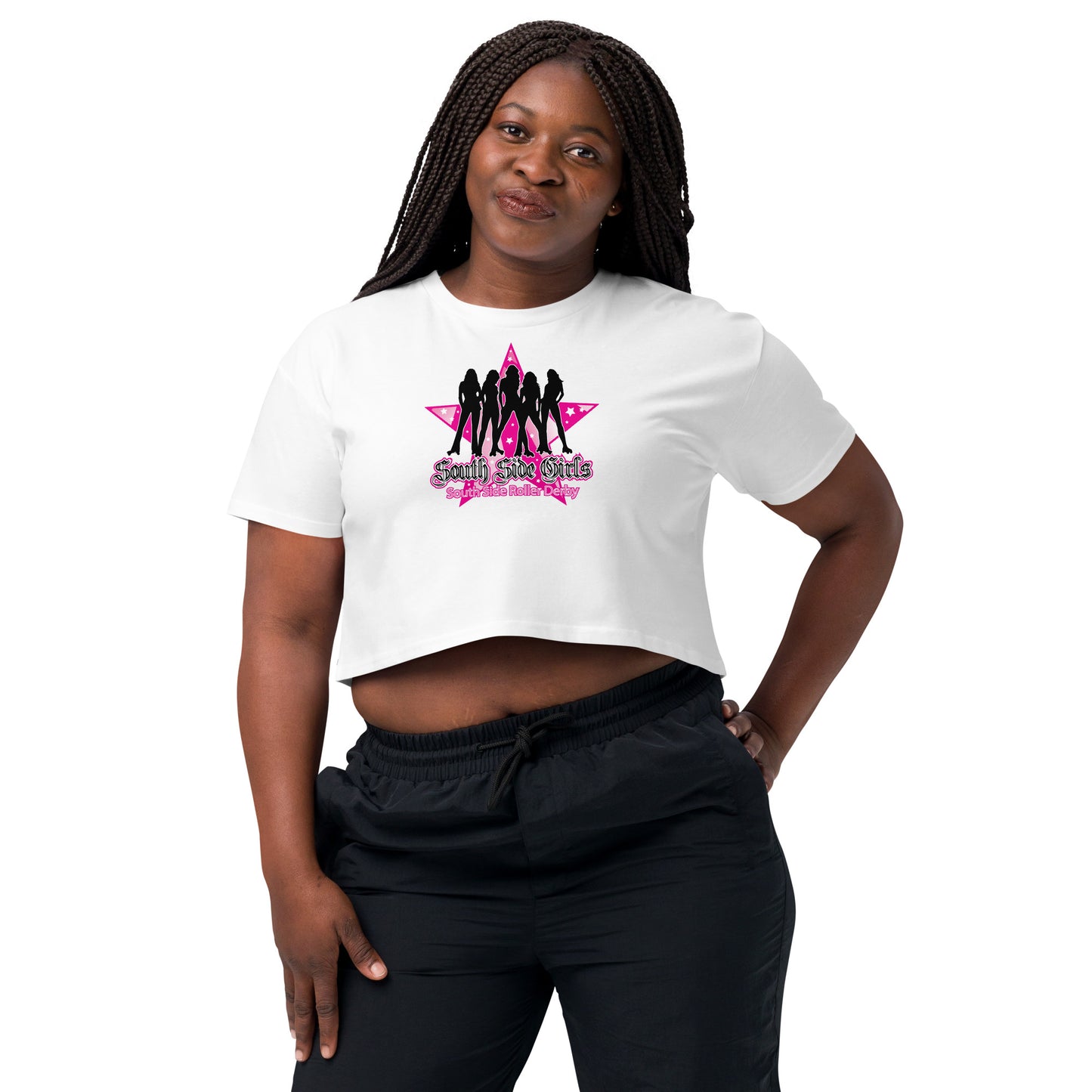 South Side Roller Derby Women’s crop top