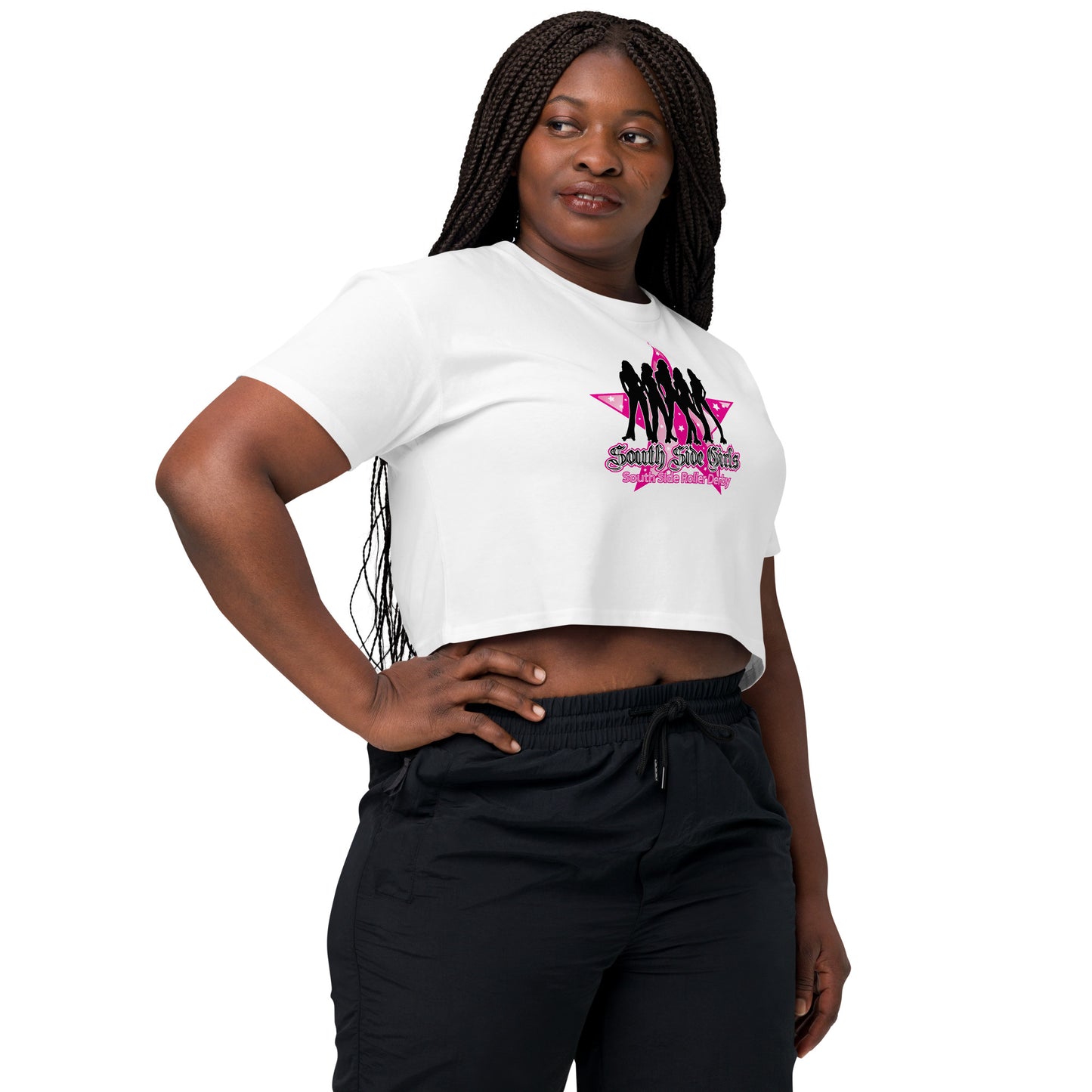 South Side Roller Derby Women’s crop top