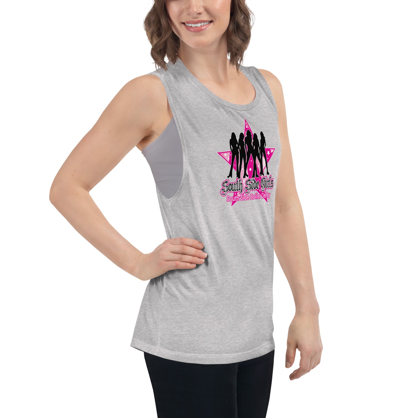 South Side Roller Derby Ladies’ Muscle Tank