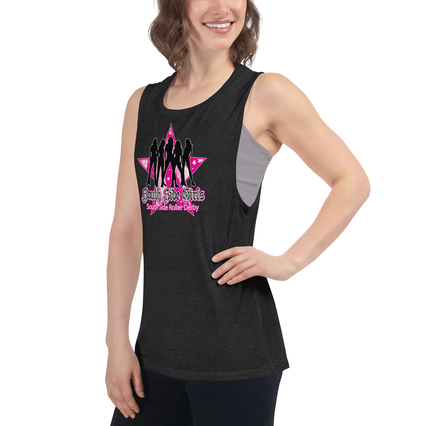 South Side Roller Derby Ladies’ Muscle Tank
