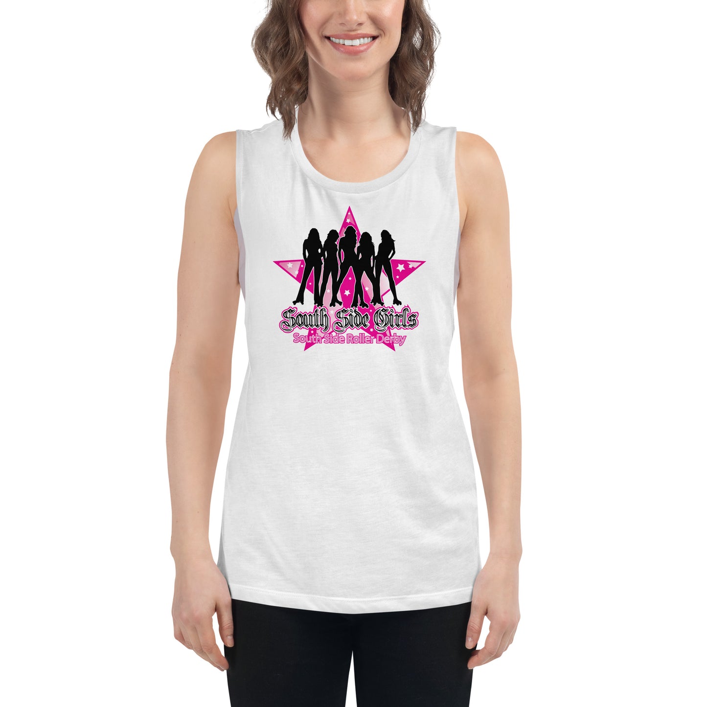 South Side Roller Derby Ladies’ Muscle Tank