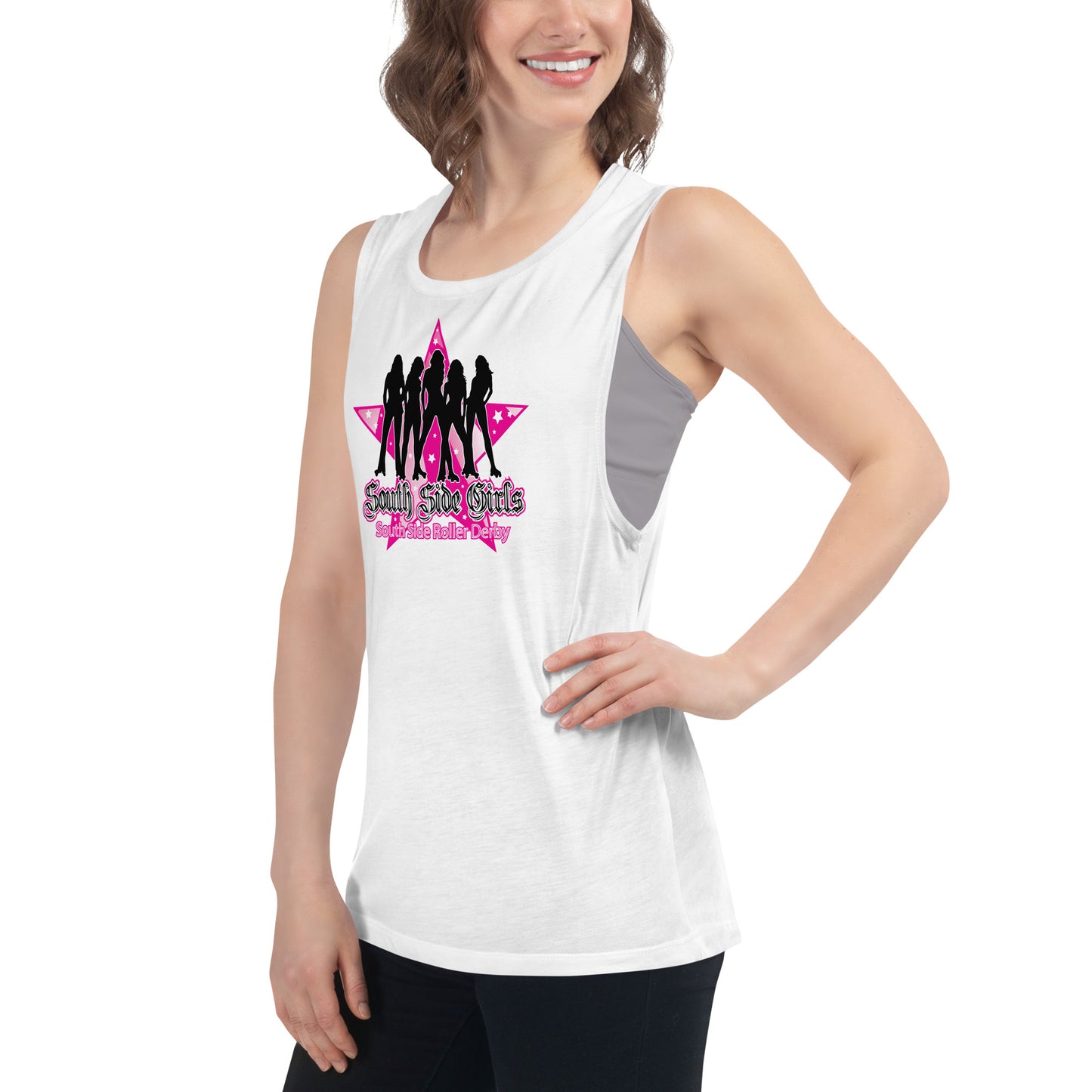 South Side Roller Derby Ladies’ Muscle Tank