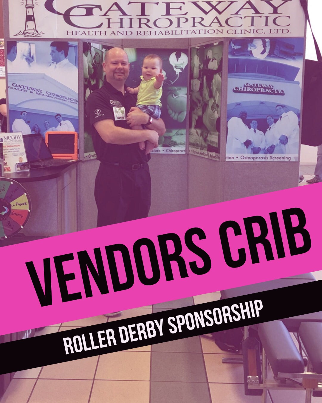 Vendors Crib - South Side Roller Derby Game