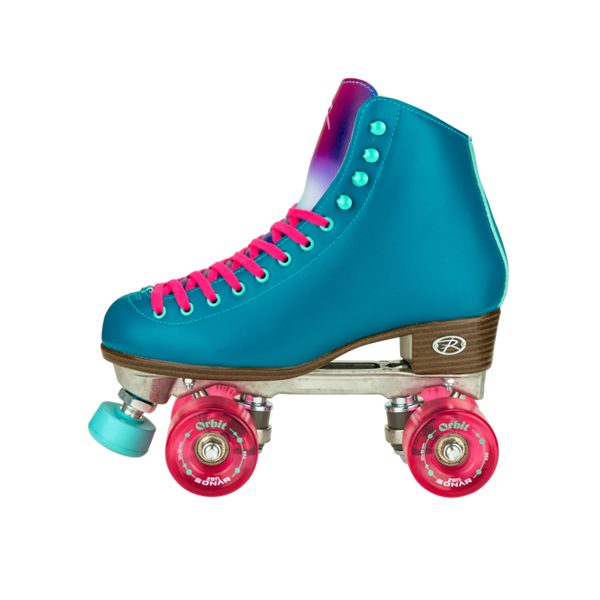 Riedell Orbit Roller Skates Teal